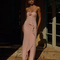 FIORA STRAPLESS MAXI DRESS - PINK