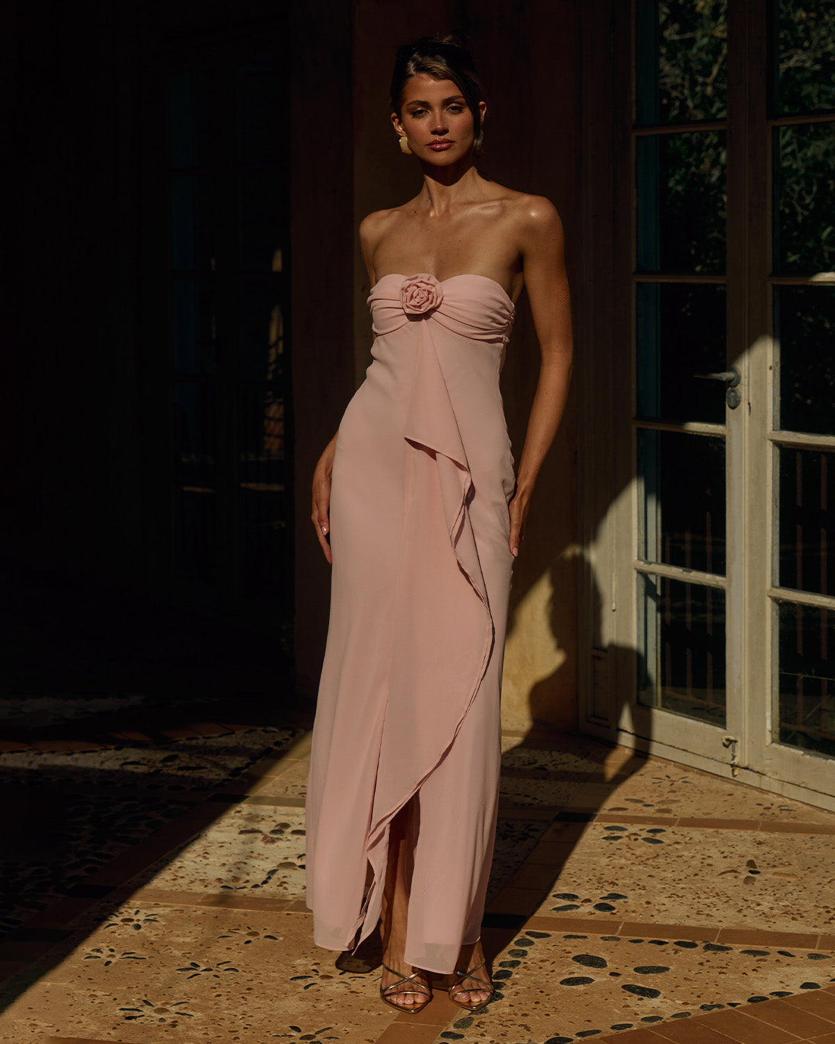 FIORA STRAPLESS MAXI DRESS - PINK XXL - FIORASTRAPLESSMAXIDRESS-PINK_806da78a-1d52-40f0-9d06-d36d0f7811c2