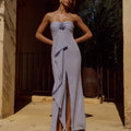 FIORA STRAPLESS MAXI DRESS - SKY BLUE