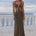FLORA CUT OUT HALTER MAXI DRESS - OLIVE