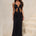 FLORA MAXI DRESS - BLACK