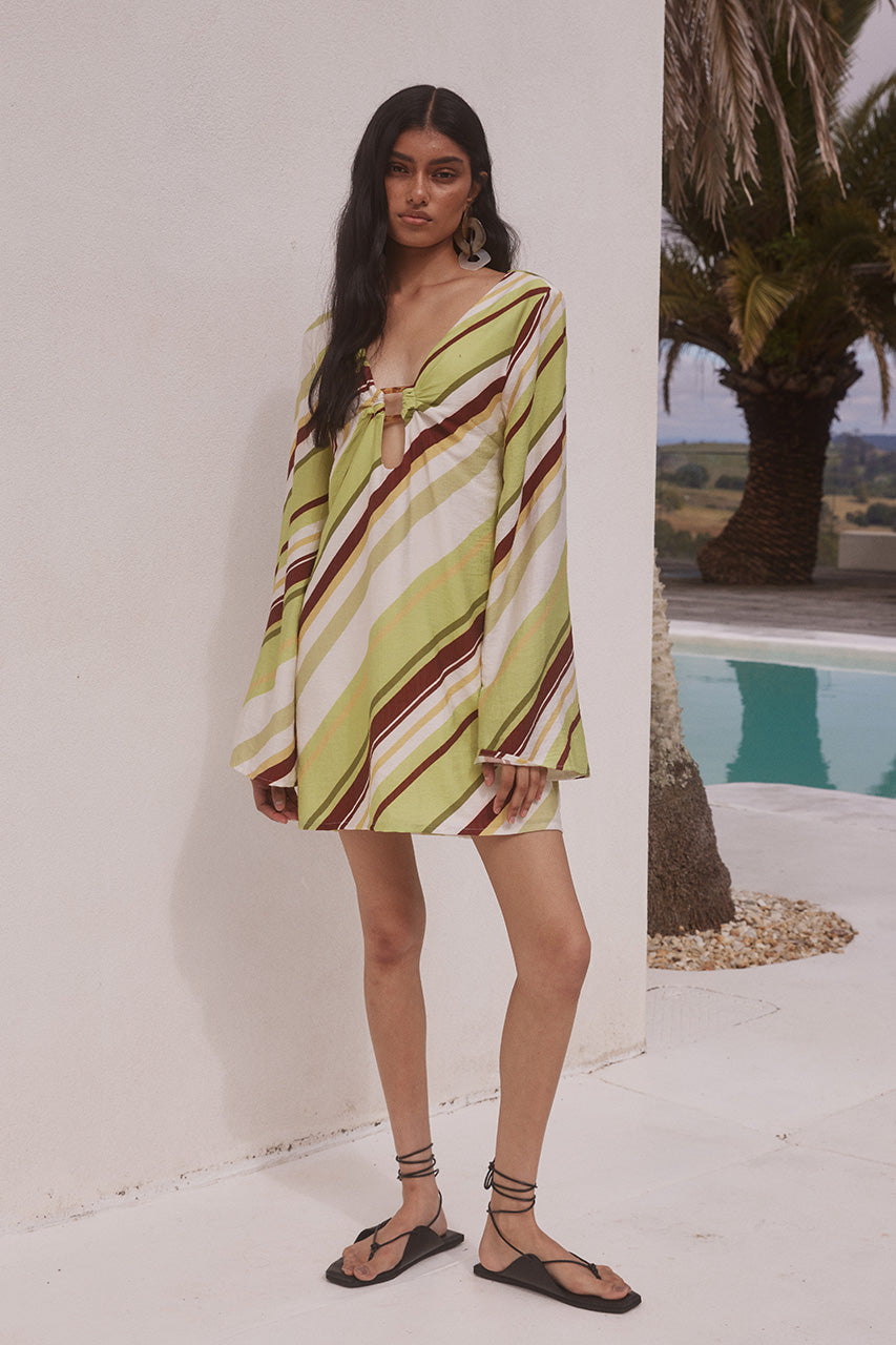 FLORENCE MINI DRESS - FLORENCE STRIPE - FLORENCEMINIDRESS-FLORENCESTRIPE_7