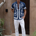 FLORIAN SHIRT - BLUE/WHITE