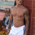 FLORIAN SHORT - WHITE/BLACK