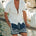 FLORIAN SHORT - BLUE/WHITE