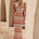 ANDREA MAXI DRESS - ORANGE MULTI