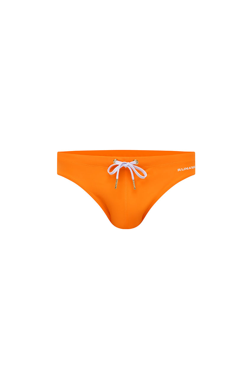 FRANCO PRINTED RACER SWIM BRIEF - ORANGE/CASA PRINT - FRANCOPRINTEDRACERSWIMBRIEF-ORANGECASADELSOLPRINT-5