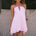 FREYA FLOWY HALTER MINI DRESS - PETAL