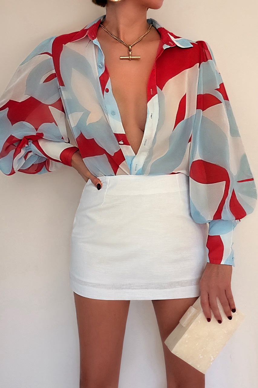 FLEETWOOD BLOUSE - AMOREE RED - FleetwoodBlouse-12