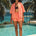 GABBIE SHORT - PINK ORANGE