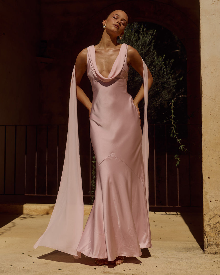 GABRIELLA COWL MAXI DRESS - PINK XXL - GABRIELLACOWLMAXIDRESS-PINK-2_90fb07eb-3921-4676-805f-acc320b6b73b