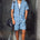 GIORGIO SHORT SLEEVE SHIRT - LIGHT BLUE