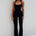 KIARA HIGH RISE FLARED LEGGINGS - BLACK