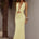 HALSTON MAXI DRESS - LEMON