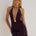 HALSTON MINI DRESS - BLACK