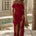 HARRIETTE MAXI DRESS - RED