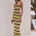 HAZEL MAXI DRESS - LIME MULTI