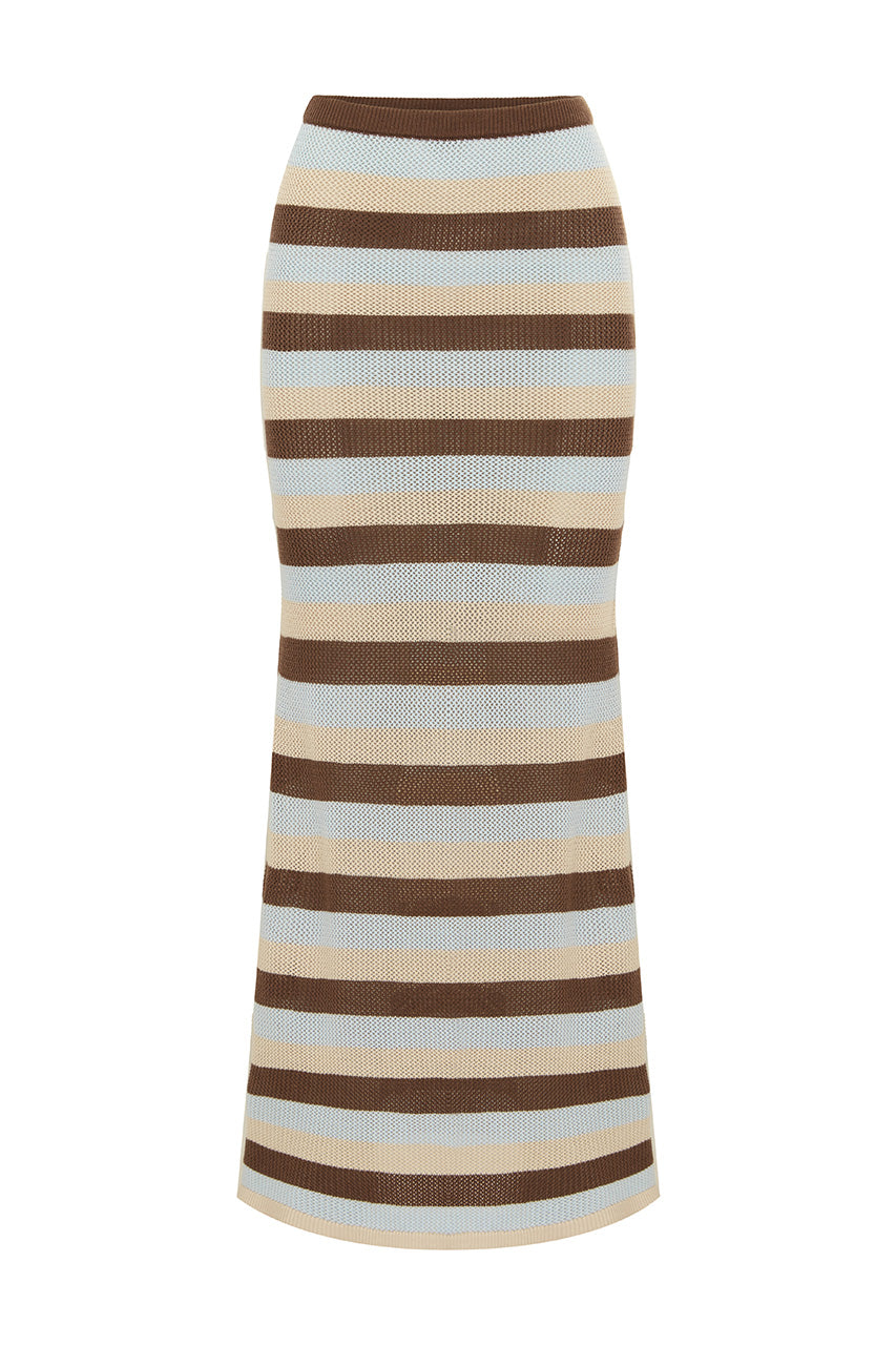 HAZEL LOW WAISTED KNIT MIDI SKIRT - CHOCOLATE MULTI - HAZELMIDISKIRT_f0172b28-31ff-4f3d-8ca8-db6d35f39fb7