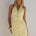HALZIE MINI DRESS - LEMON