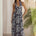 HENRIETTA MIDI DRESS - PIRAH NAVY