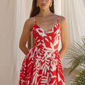 HENRIETTA MINI DRESS - MATELO RED