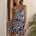 HENRIETTA MINI DRESS - PIRAH NAVY