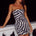 IBIZA STRAPLESS SEQUIN MINI DRESS - NOAH BLACK