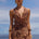 IMALI HALTER COWL MINI DRESS - MENDEZ BROWN