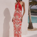 ISLA MIDI DRESS - ISLA PRINT