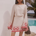 ISLA MINI DRESS - ISLA PRINT