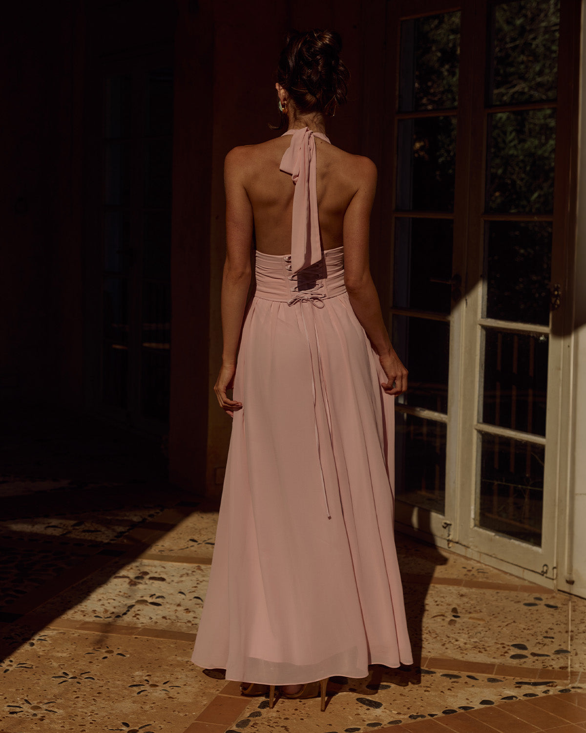 ISOLINA HALTER CORSET MAXI DRESS - PINK - ISOLINAHALTERCORSETMAXIDRESS-PINK-2