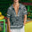IVANO SHORT SLEEVE SHIRT - BRODIE BLACK/WHITE