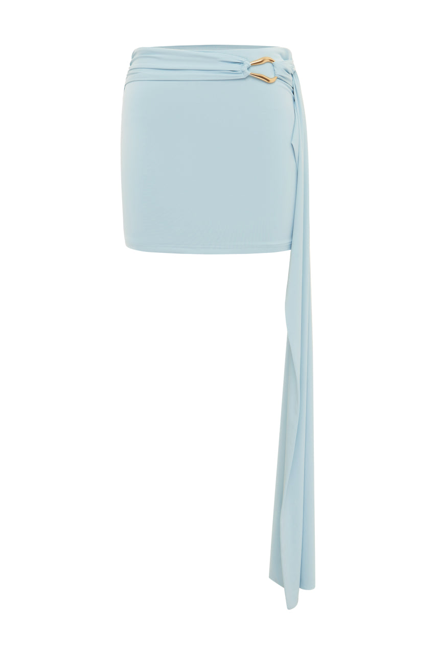 JASMINE LOW WAIST MINI SKIRT - ICE BLUE - JASMINELOWWAISTMINISKIRT-ICEBLUE1