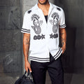 JAXSON SHORT SLEEVE SHIRT - JAXSON BLACK/WHITE