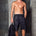 JAYDEN DRAWSTRING SHORTS - BLACK