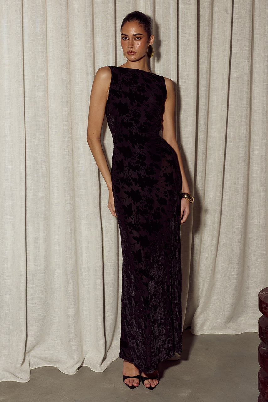 JENNIE BODYSUIT MAXI DRESS - BLACK XXL - JENNIEBODYSUITMAXIDRESS-BLACK-01