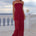 JESSICA FLORAL DETAIL MAXI DRESS - CHERRY