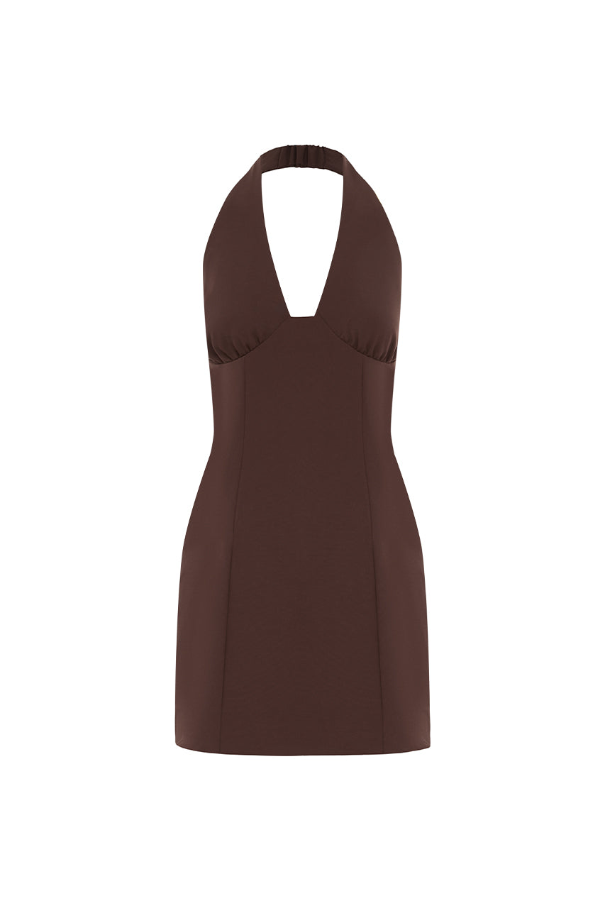 JIANNA MINI DRESS - CHOCOLATE - JIANNA-MINI-DRESS-CHOCOLATE-_8