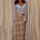 JONI LONG SLEEVE CUTOUT MAXI DRESS - MIST/VINNIE BROWN