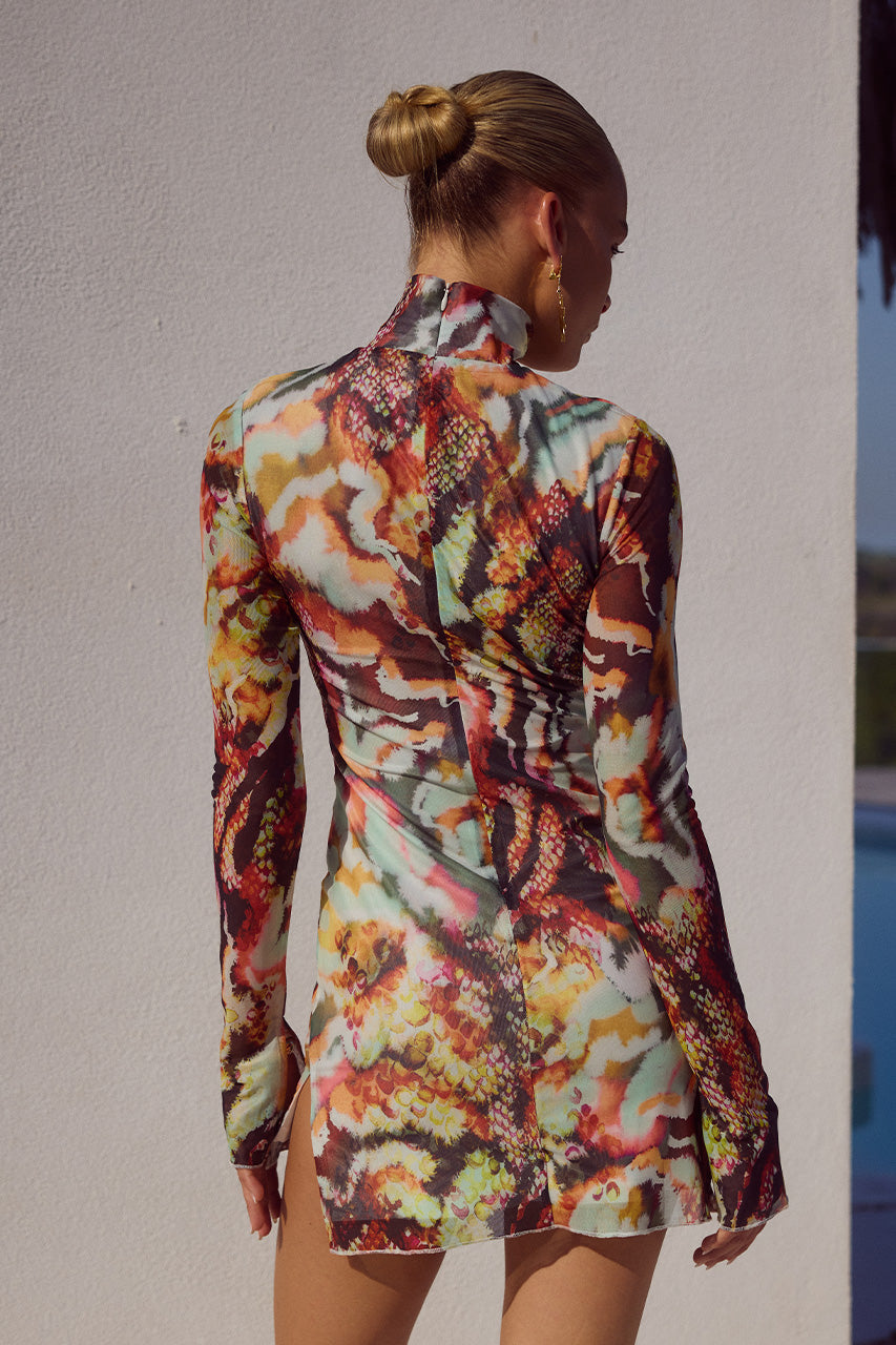 JORDI MINI DRESS - SONARA PRINT - JORDIMINIDRESSSONORAPRINT_3