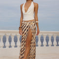 FARLEY MAXI SKIRT - ARIZONA CHOC