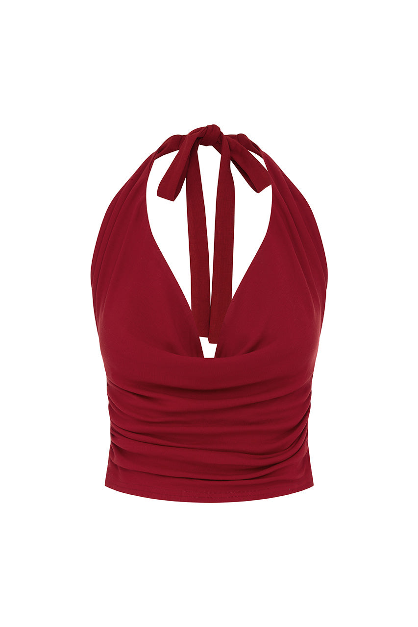 JUNA TOP - CHERRY - JUNATOPCHERRY