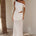 JUNIE SHEER BOTTOM MAXI SKIRT - WHITE