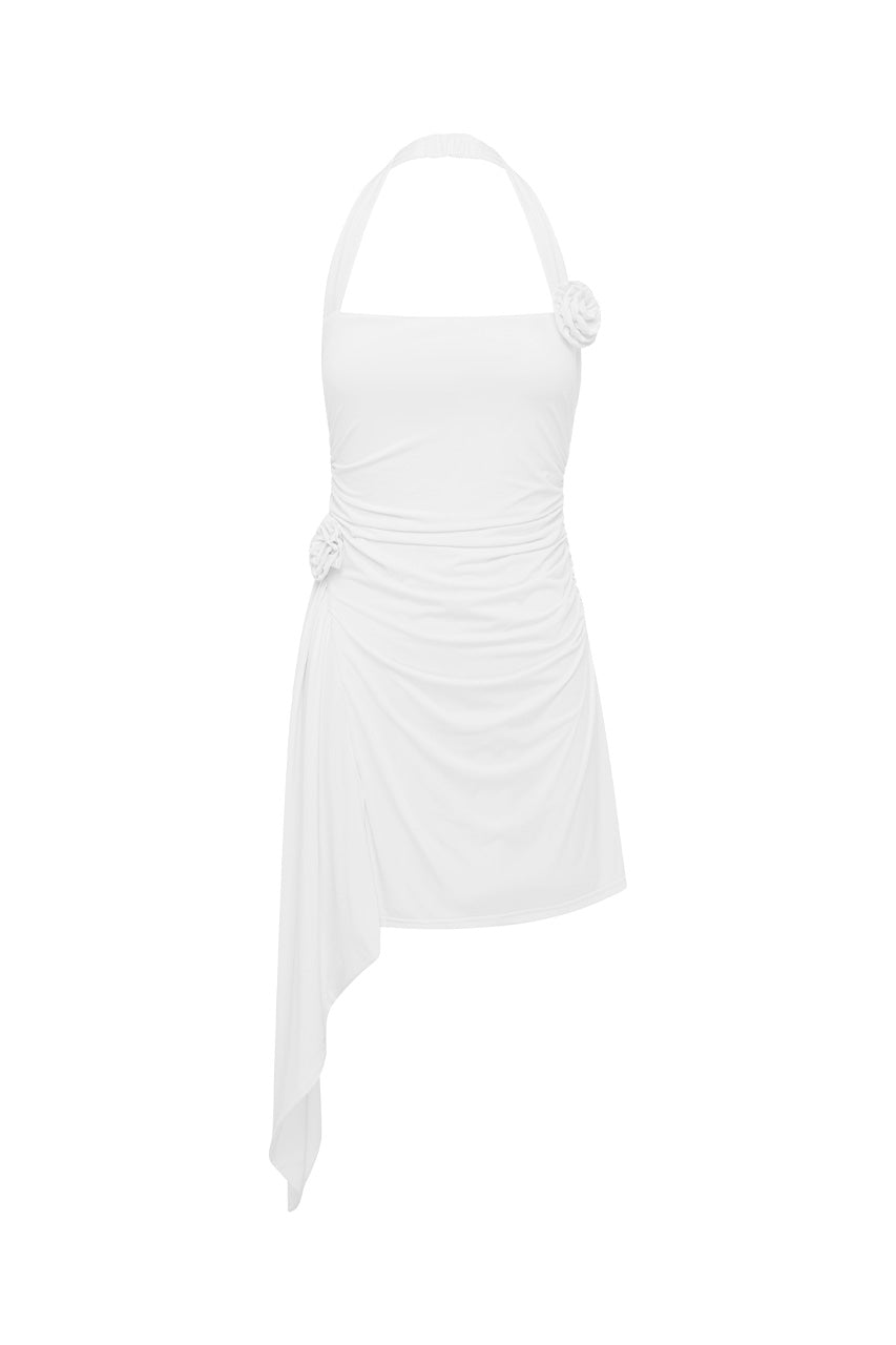 JUSTINA SQUARE NECK MINI DRESS - IVORY - JUSTINA_SQUARE_NECK_MINI_DRESS_-_IVORY-5