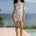 JORDI MINI DRESS - KANTINA PRINT
