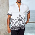 KADEN SHORT SLEEVE SHIRT - KADEN BLACK/WHITE