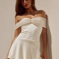 KADIE MINI DRESS - IVORY