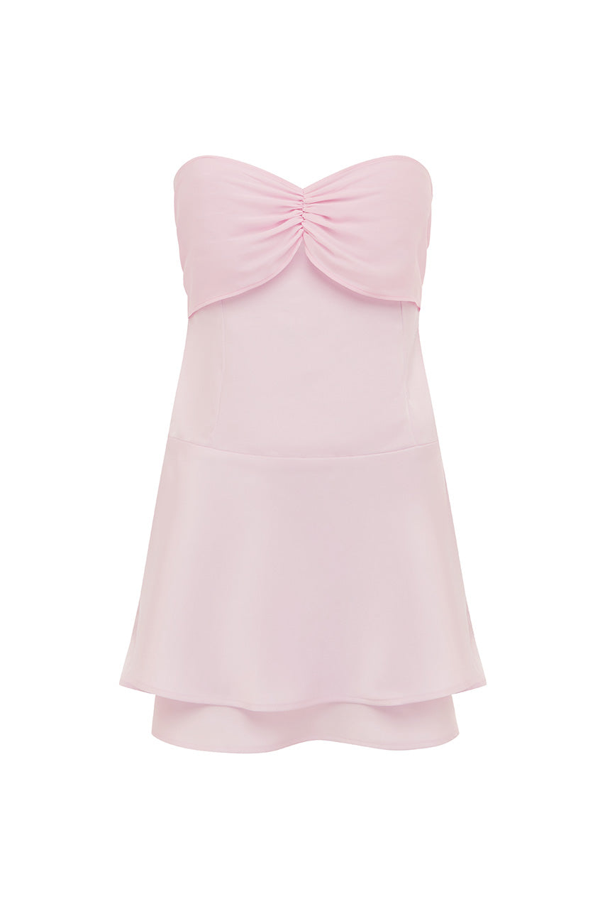 KADIE MINI DRESS - PINK - KADIEMINIDRESSPINK