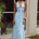 KAELI TIE FRONT HALTER MAXI DRESS - SKY BLUE