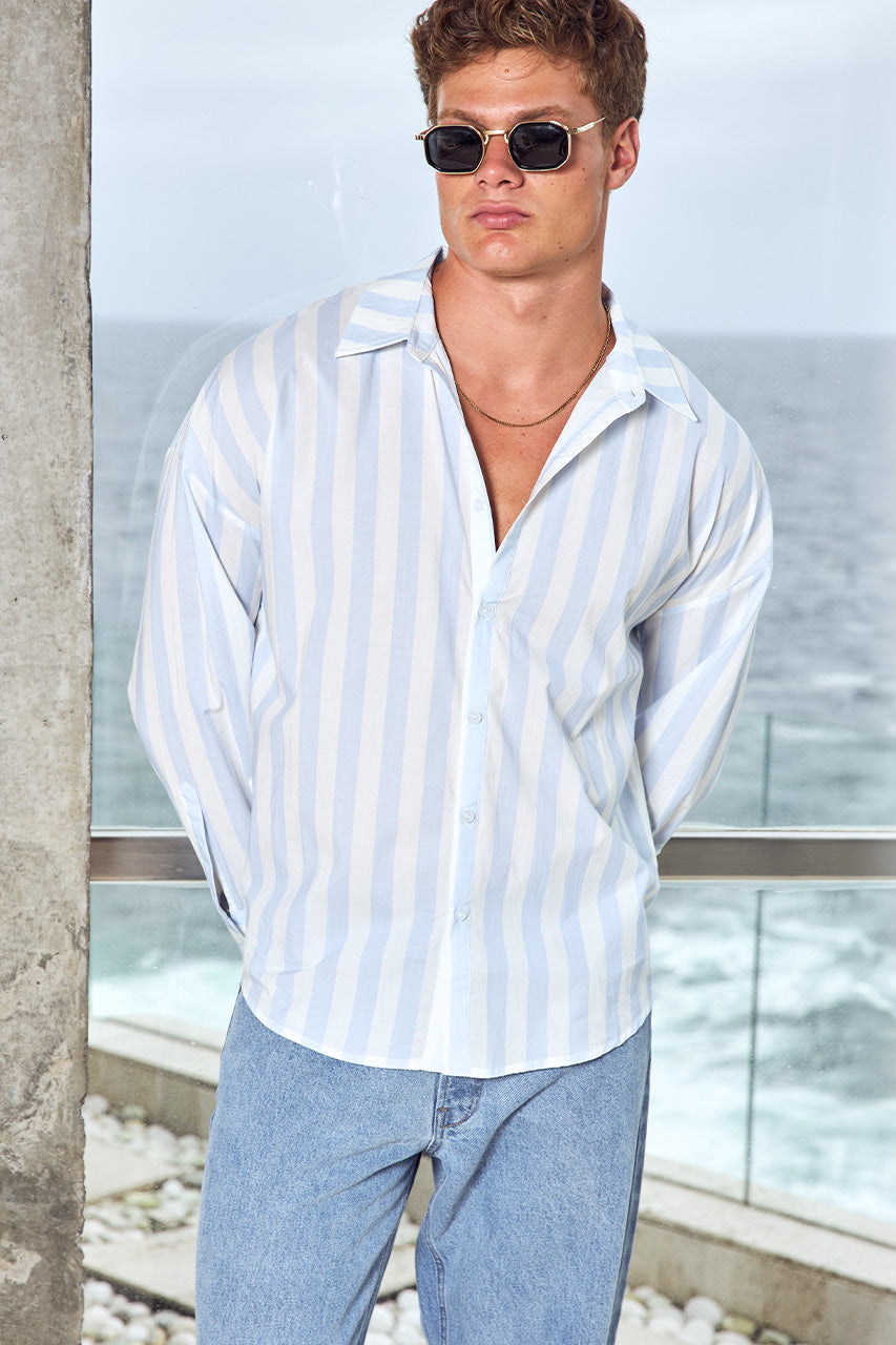 KAIDEN LONG SLEEVE SHIRT - BLUE STRIPE - KAIDEN_LONG_SLEEVE_SHIRT_-_BLUE_STRIPE-3